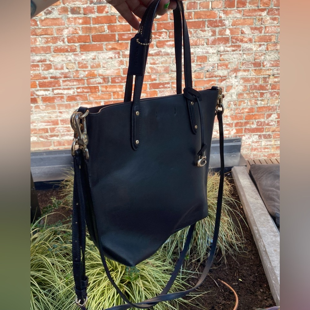 Coach Vintage 1980s Leather Shopper Tote Excellent Condition - Picture 12 of 15